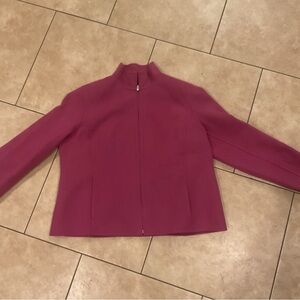 Alexandra Bartlett Fuchsia Blazer